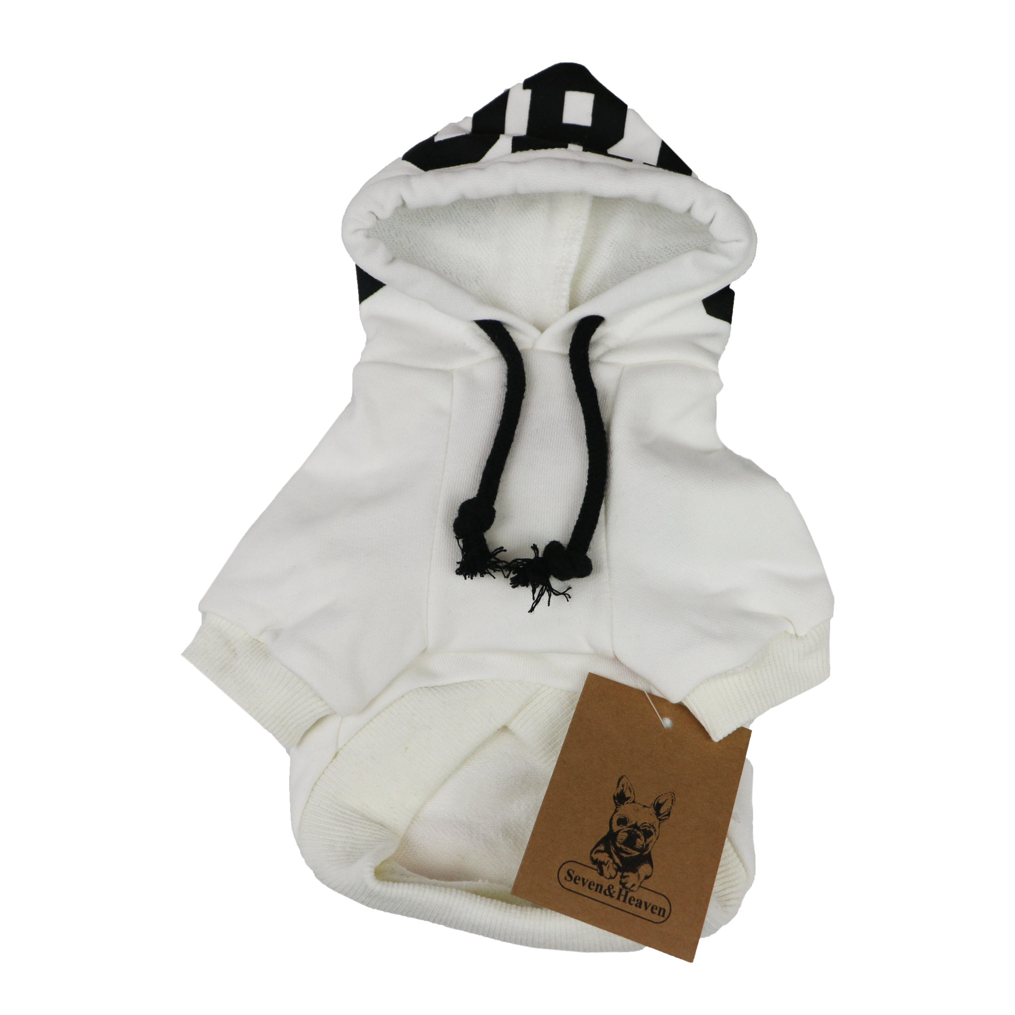 Bela jopica od spredaj.