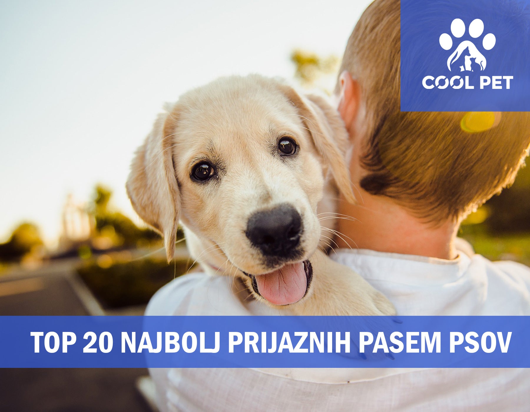 Top 20 najbolj prijaznih pasem psov